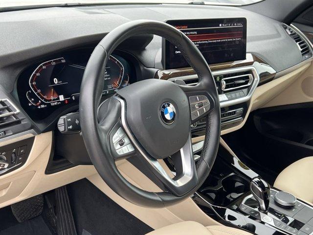 used 2022 BMW X3 car, priced at $33,385