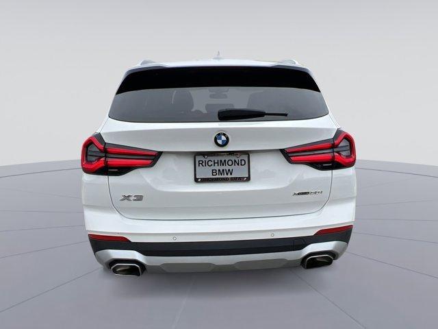 used 2022 BMW X3 car, priced at $33,385