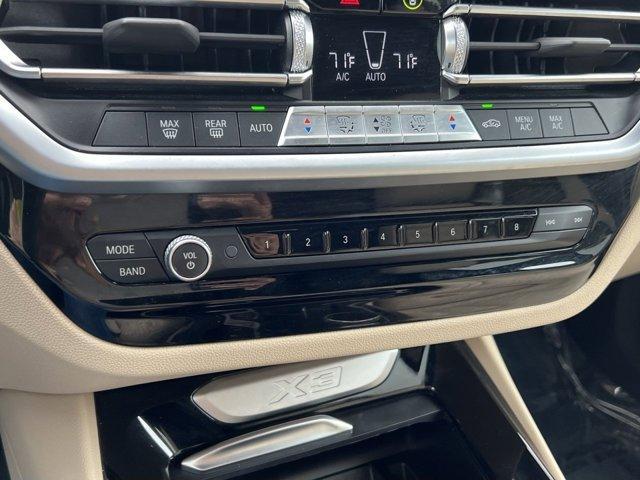 used 2022 BMW X3 car, priced at $33,385