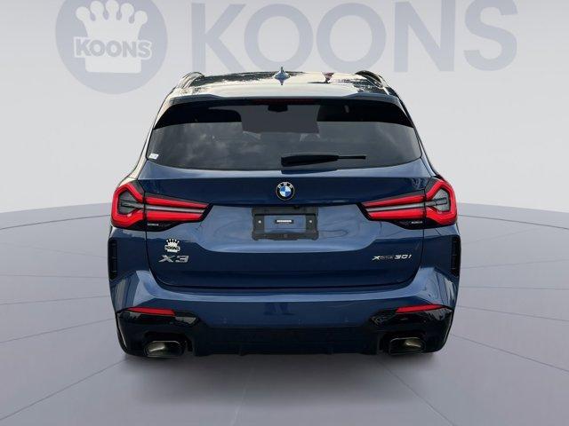 used 2023 BMW X3 car, priced at $37,697