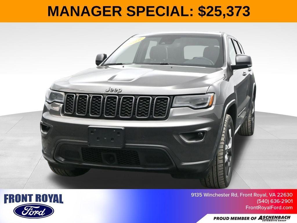 used 2021 Jeep Grand Cherokee car, priced at $25,373