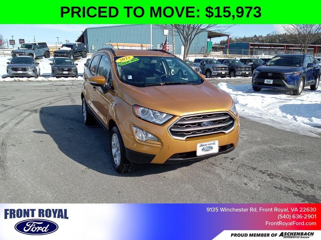 used 2022 Ford EcoSport car, priced at $15,973