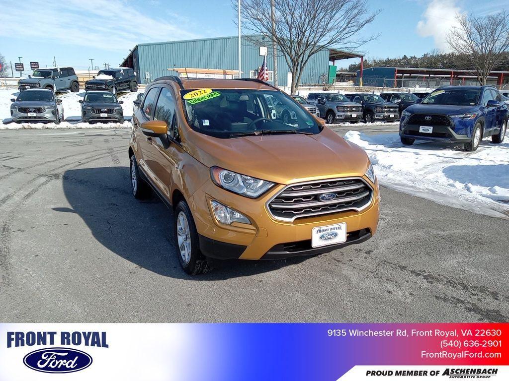 used 2022 Ford EcoSport car, priced at $17,673