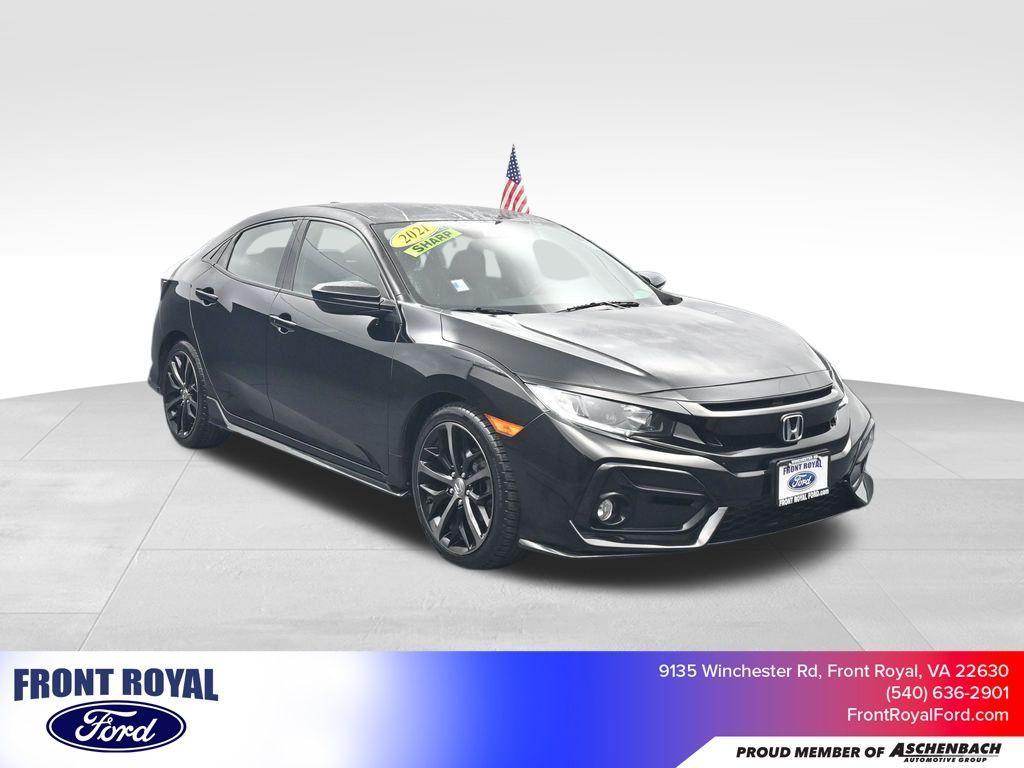used 2021 Honda Civic car, priced at $21,673