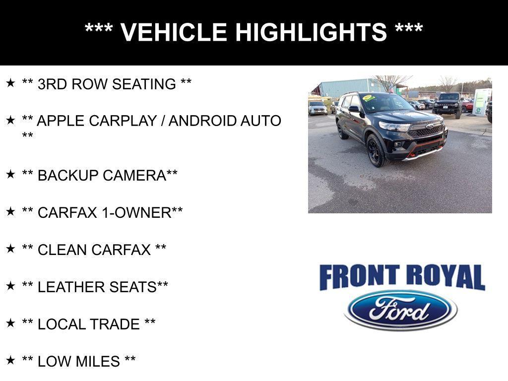 used 2023 Ford Explorer car, priced at $40,973