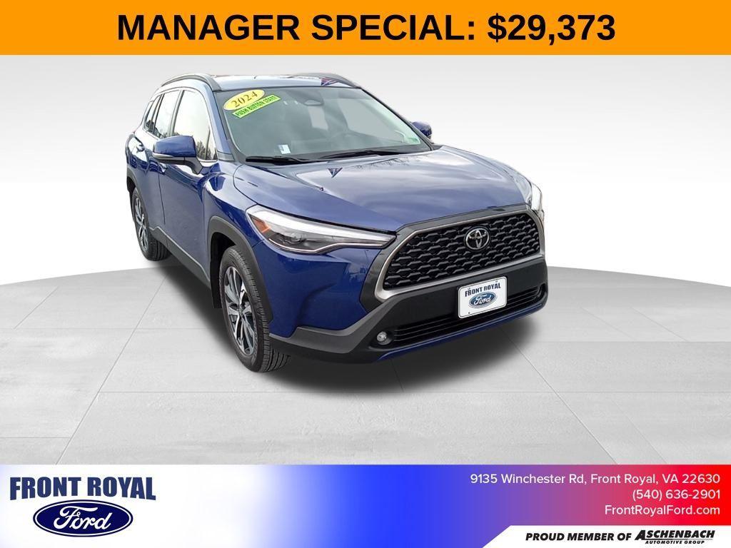 used 2024 Toyota Corolla Cross car, priced at $29,373
