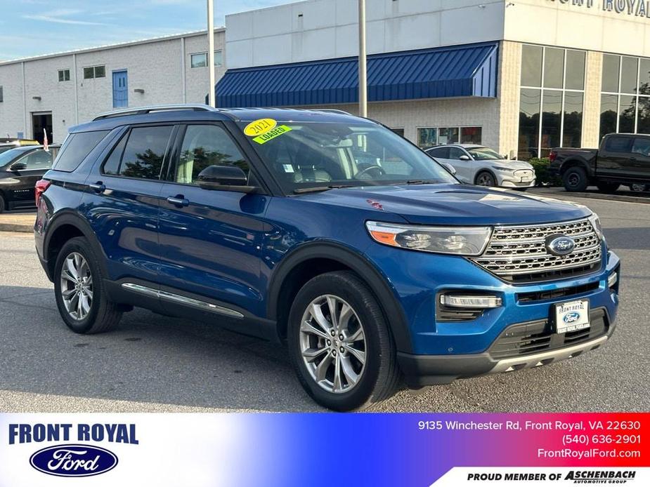 used 2021 Ford Explorer car, priced at $27,573