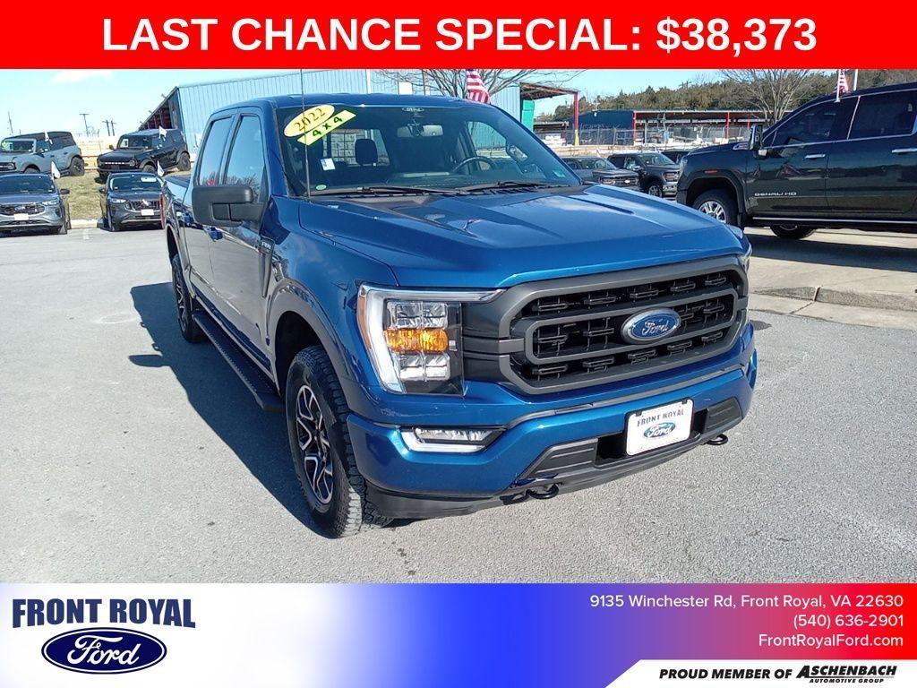 used 2022 Ford F-150 car, priced at $38,373