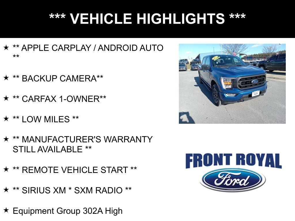 used 2022 Ford F-150 car, priced at $38,373