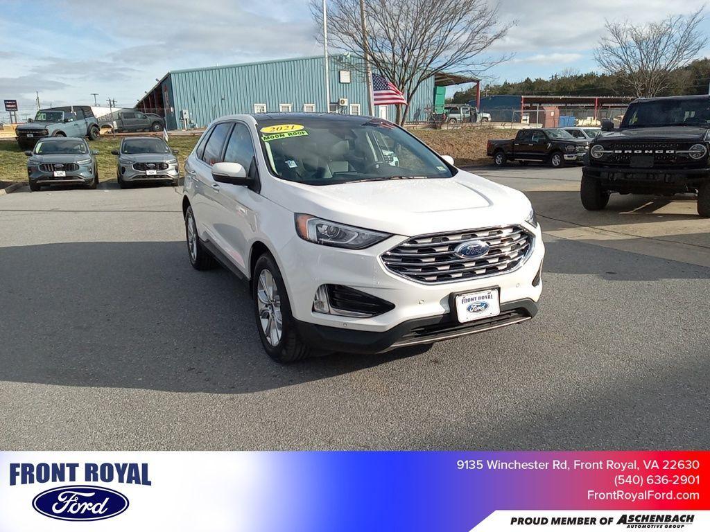 used 2021 Ford Edge car, priced at $29,473