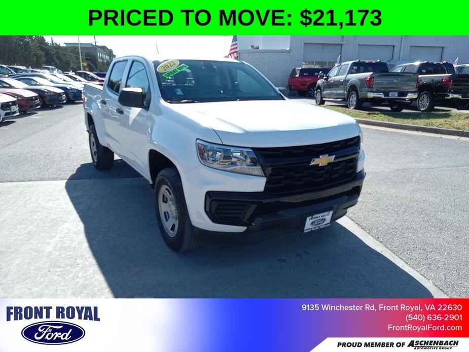 used 2022 Chevrolet Colorado car, priced at $21,173