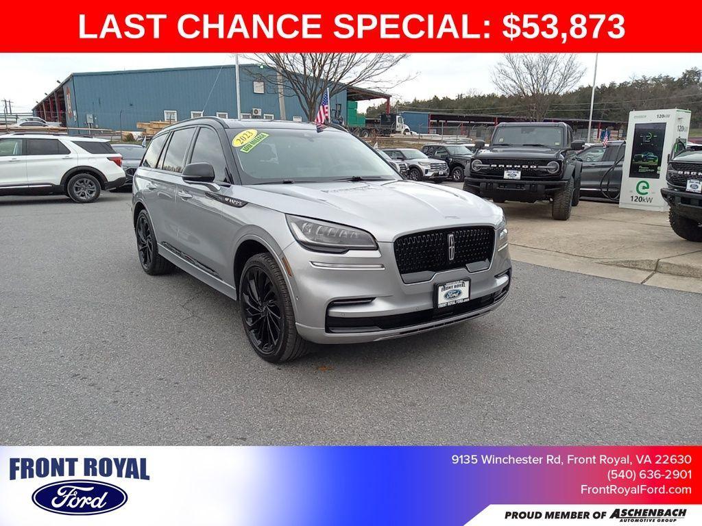 used 2023 Lincoln Aviator car, priced at $53,873