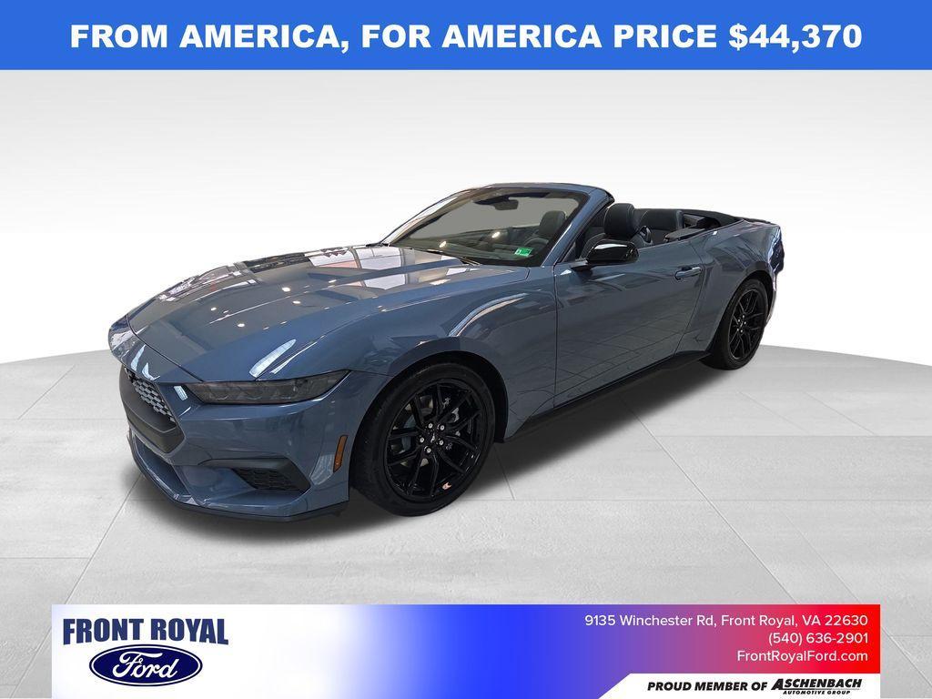 new 2025 Ford Mustang car, priced at $44,370
