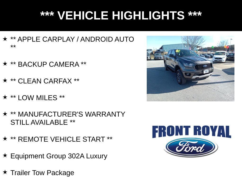 used 2020 Ford Ranger car, priced at $28,673