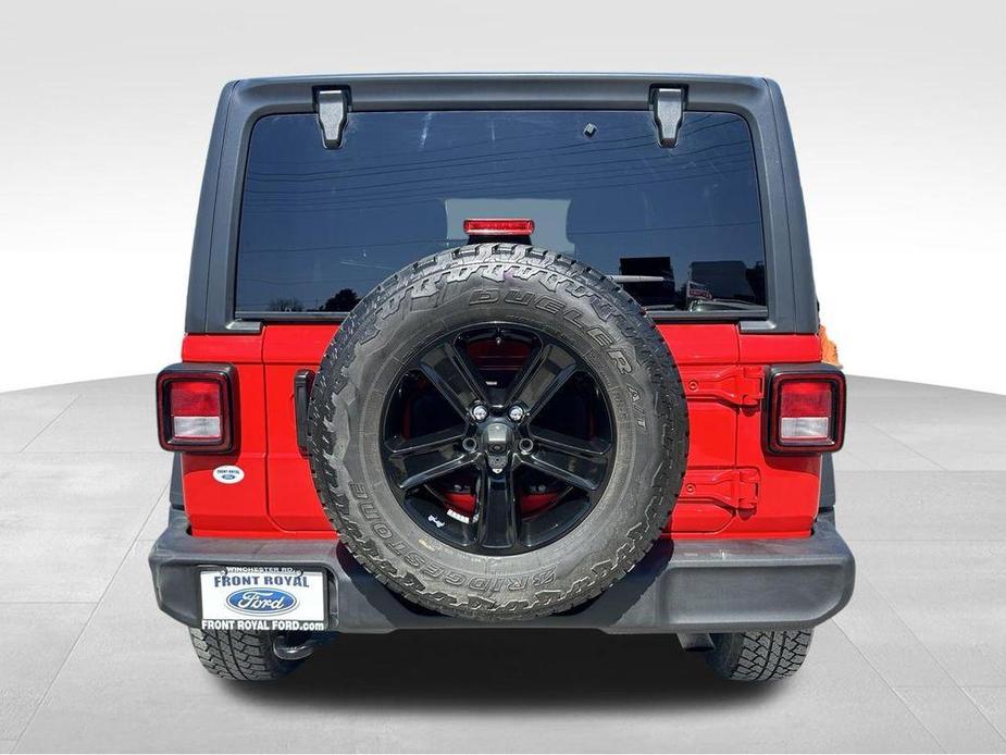 used 2021 Jeep Wrangler Unlimited car, priced at $35,373