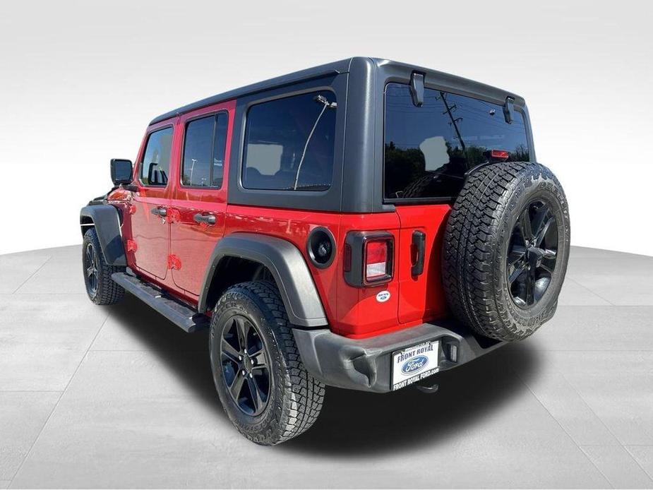 used 2021 Jeep Wrangler Unlimited car, priced at $35,373