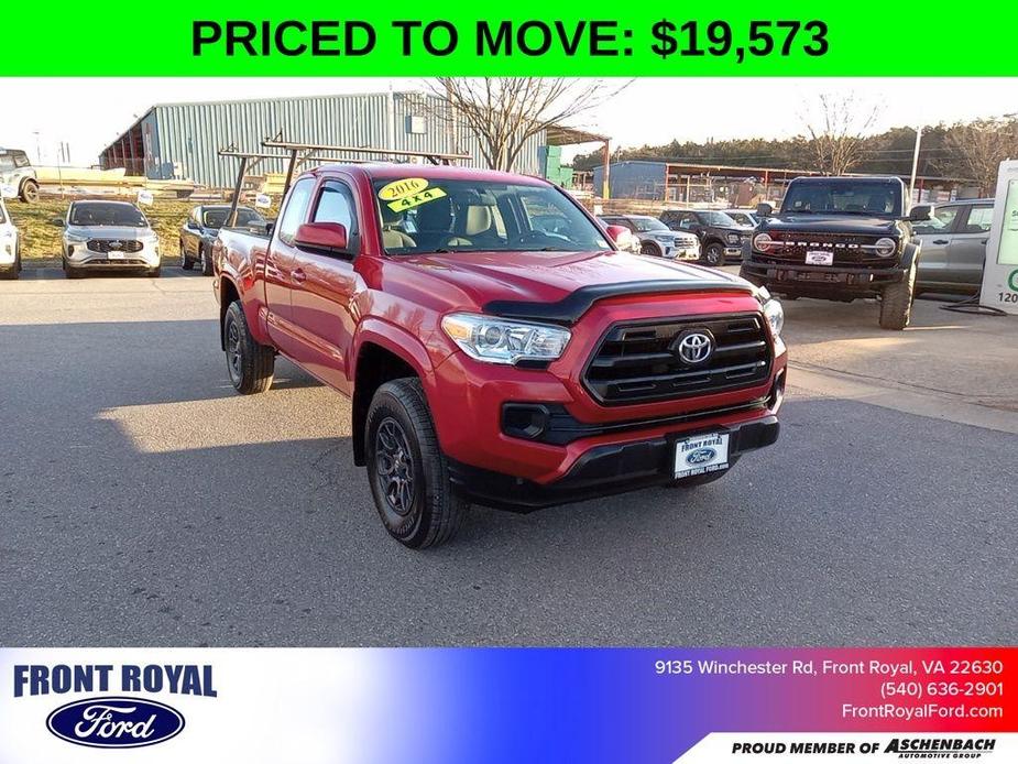 used 2016 Toyota Tacoma car, priced at $19,573