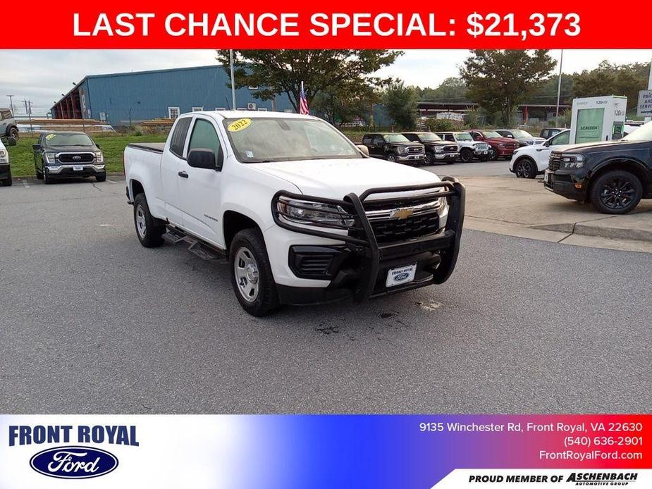 used 2022 Chevrolet Colorado car, priced at $21,373