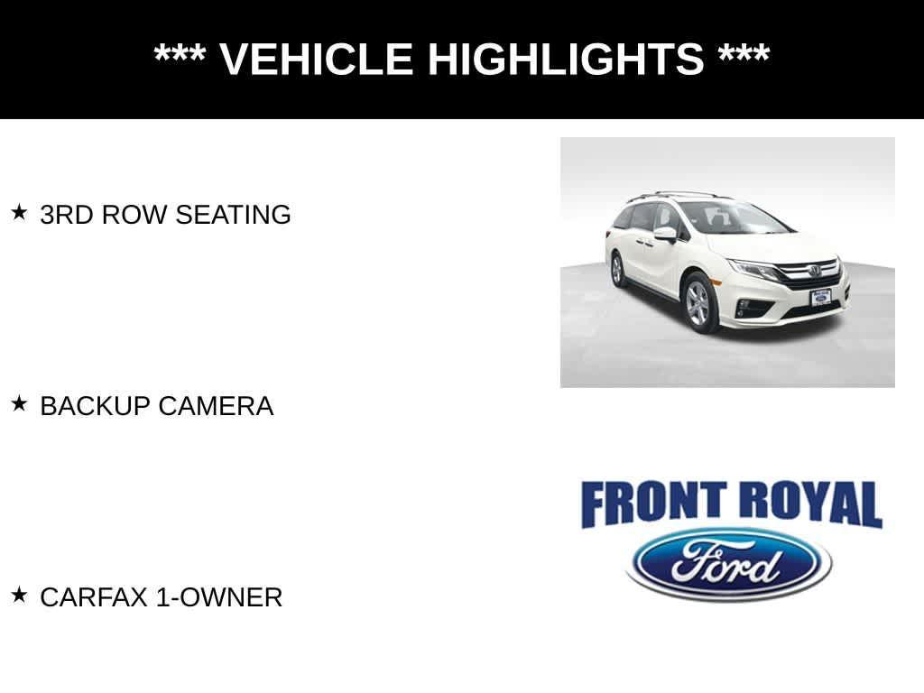 used 2018 Honda Odyssey car, priced at $17,273