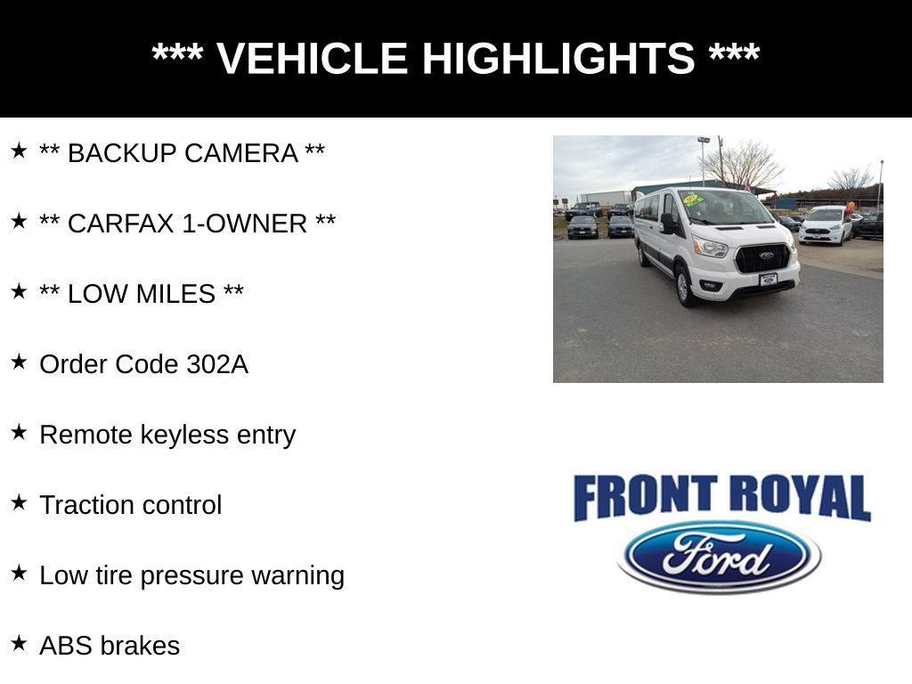 used 2021 Ford Transit-350 car, priced at $42,573