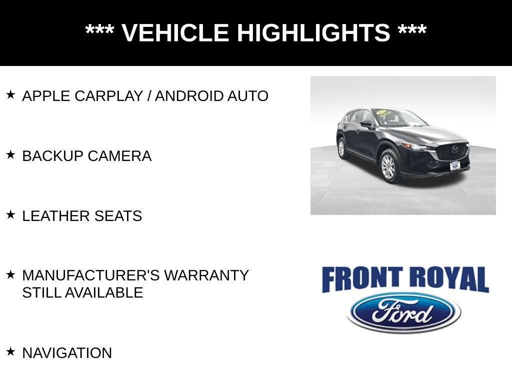 used 2023 Mazda CX-5 car, priced at $22,373