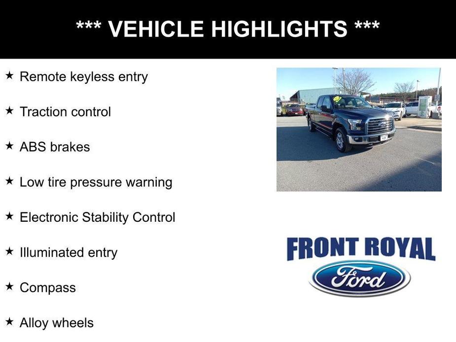 used 2015 Ford F-150 car, priced at $19,373