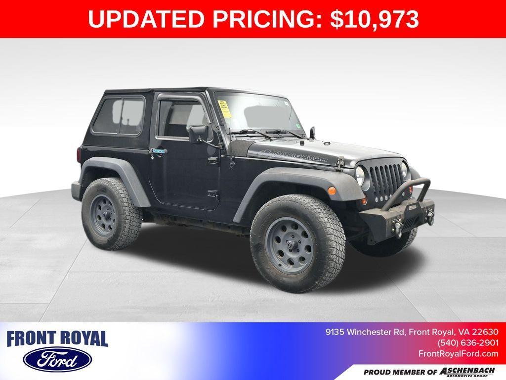 used 2013 Jeep Wrangler car, priced at $10,973