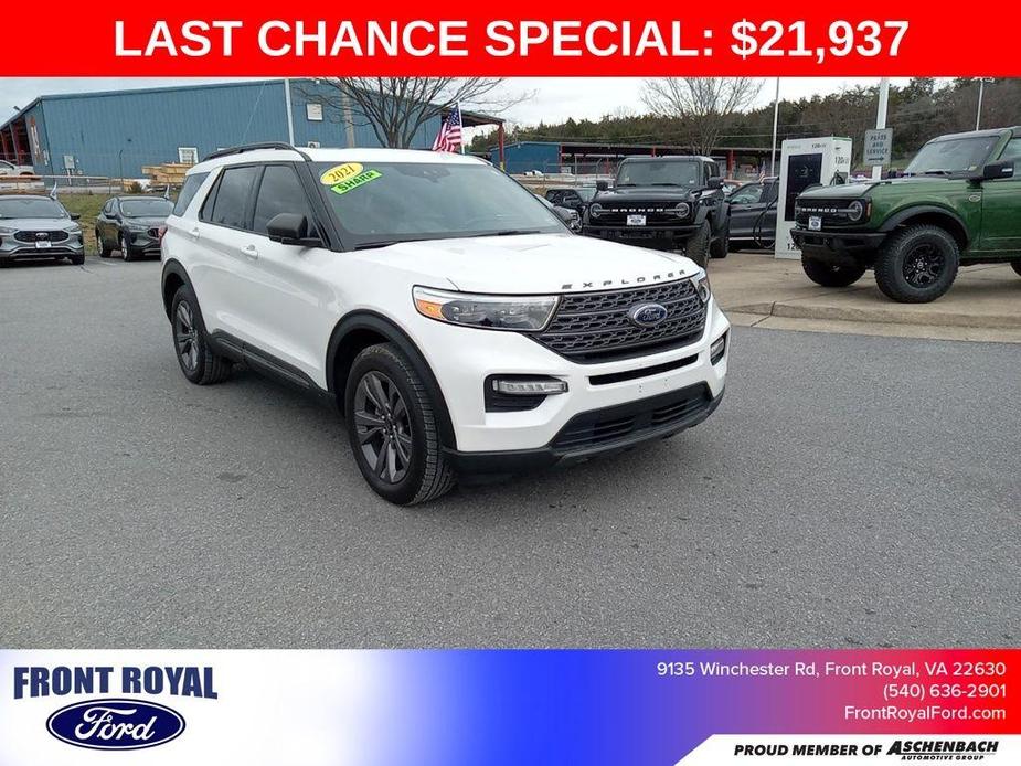 used 2021 Ford Explorer car, priced at $21,937