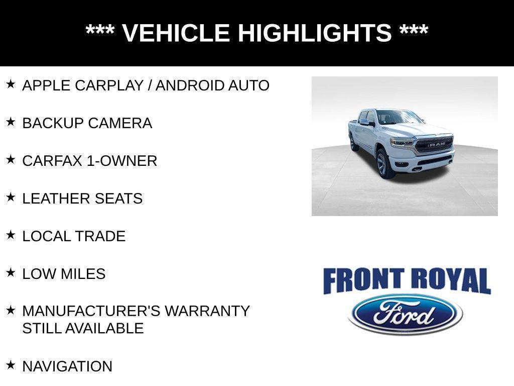 used 2022 Ram 1500 car, priced at $47,973
