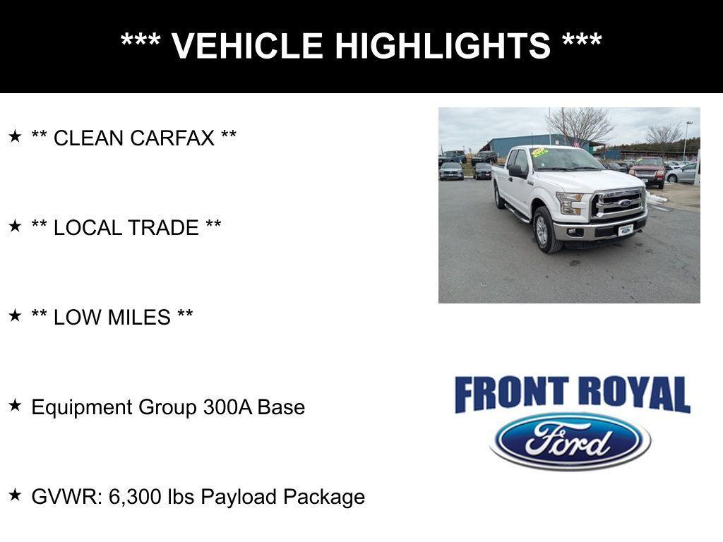 used 2016 Ford F-150 car, priced at $21,973