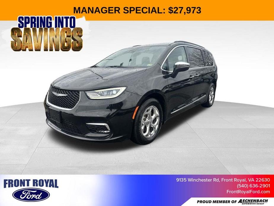 used 2022 Chrysler Pacifica car, priced at $27,143