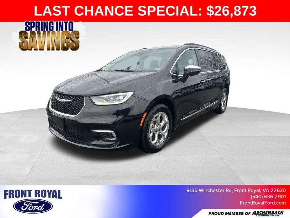 used 2022 Chrysler Pacifica car, priced at $26,873