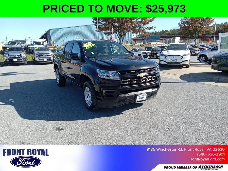 used 2022 Chevrolet Colorado car, priced at $25,973