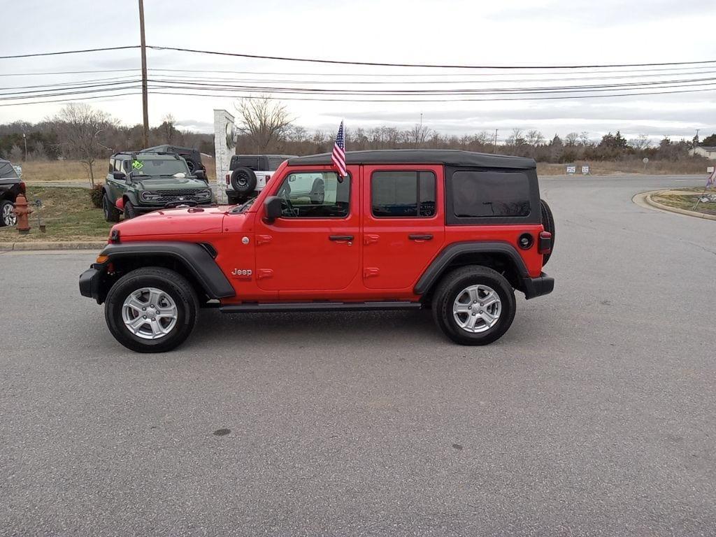 used 2020 Jeep Wrangler Unlimited car, priced at $32,277