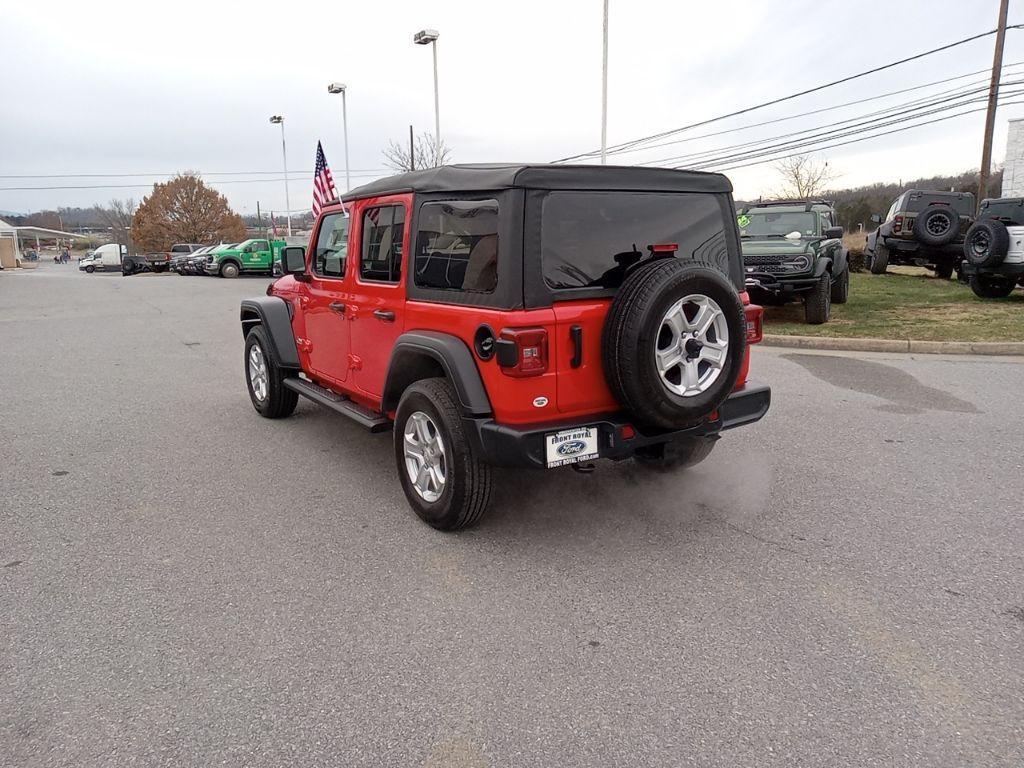 used 2020 Jeep Wrangler Unlimited car, priced at $32,277