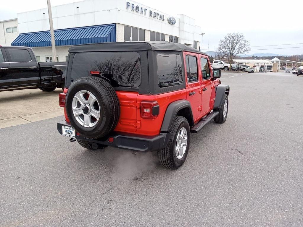 used 2020 Jeep Wrangler Unlimited car, priced at $32,277