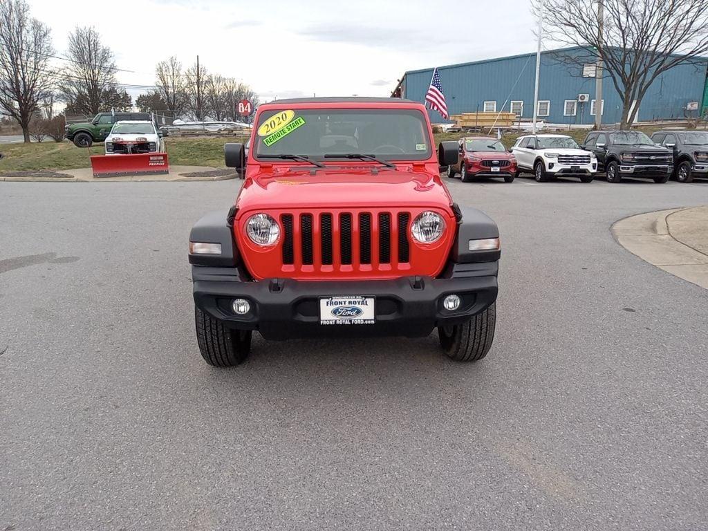 used 2020 Jeep Wrangler Unlimited car, priced at $32,277