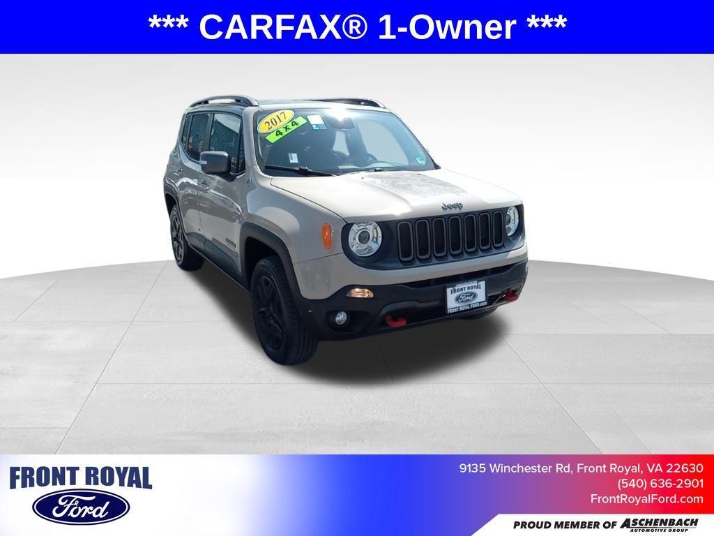 used 2017 Jeep Renegade car, priced at $11,973