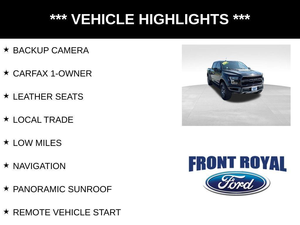 used 2018 Ford F-150 car, priced at $41,973