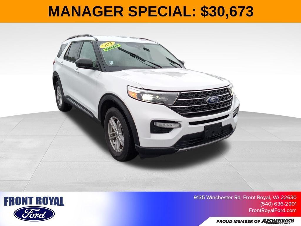 used 2023 Ford Explorer car, priced at $30,673