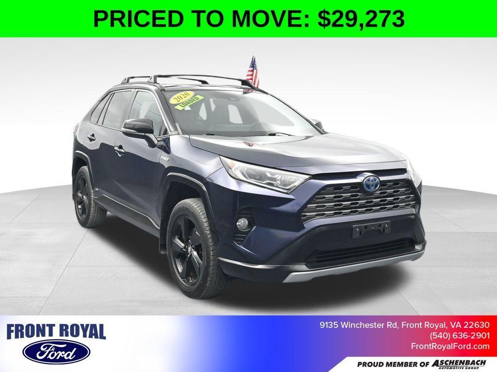 used 2020 Toyota RAV4 Hybrid car, priced at $29,273