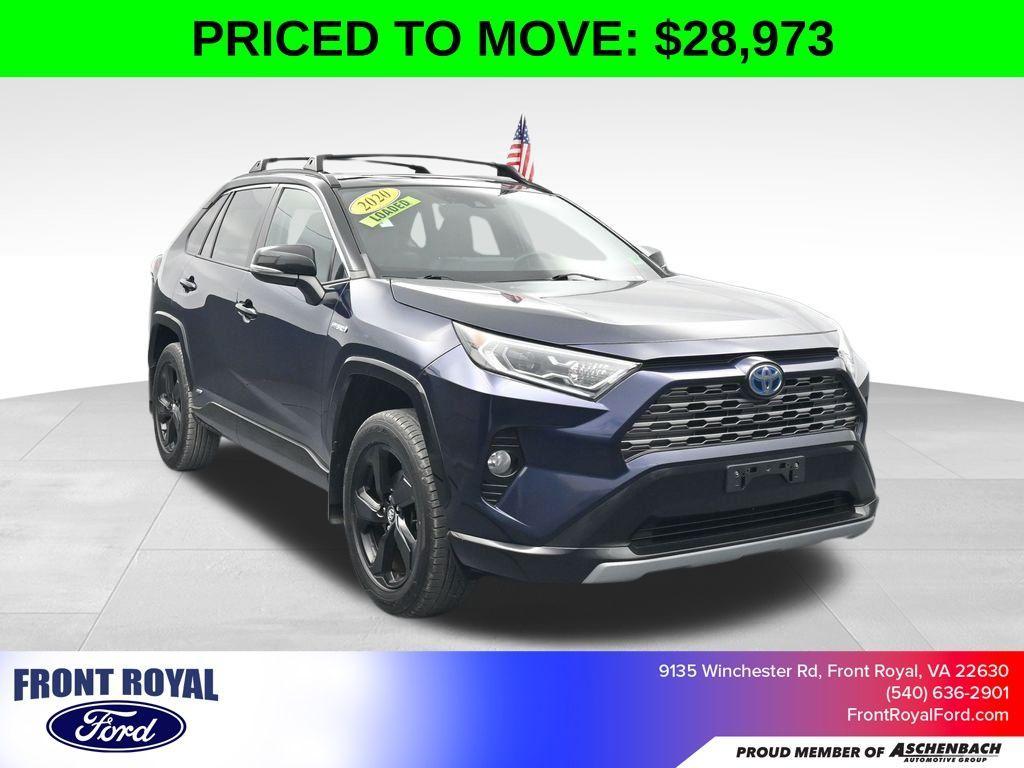 used 2020 Toyota RAV4 Hybrid car, priced at $28,973