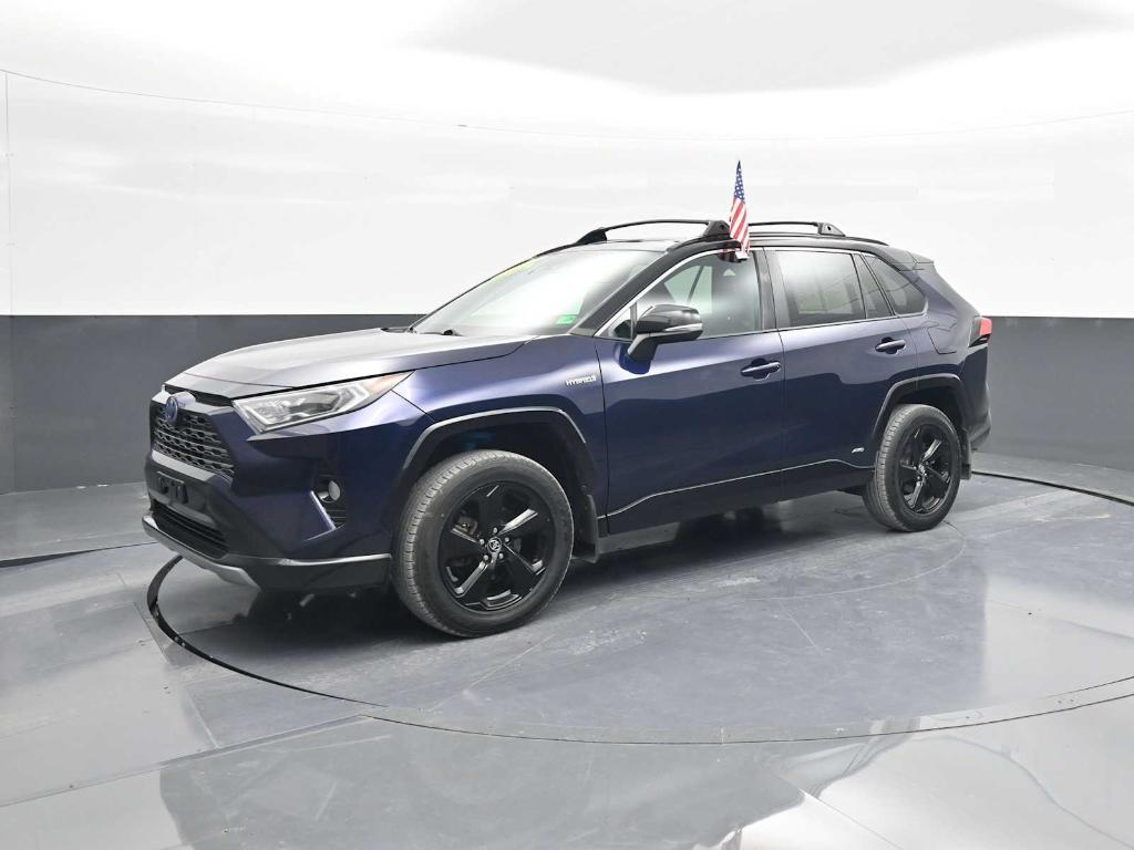 used 2020 Toyota RAV4 Hybrid car, priced at $28,673