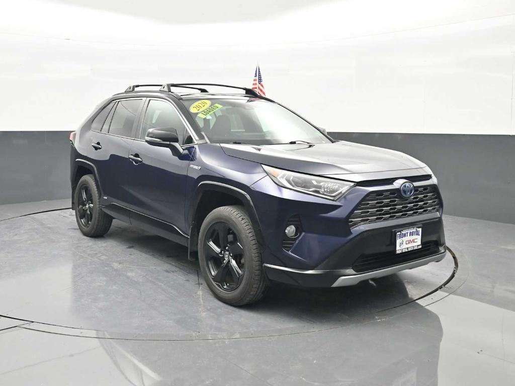 used 2020 Toyota RAV4 Hybrid car, priced at $28,673