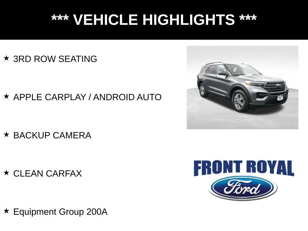 used 2022 Ford Explorer car, priced at $30,973