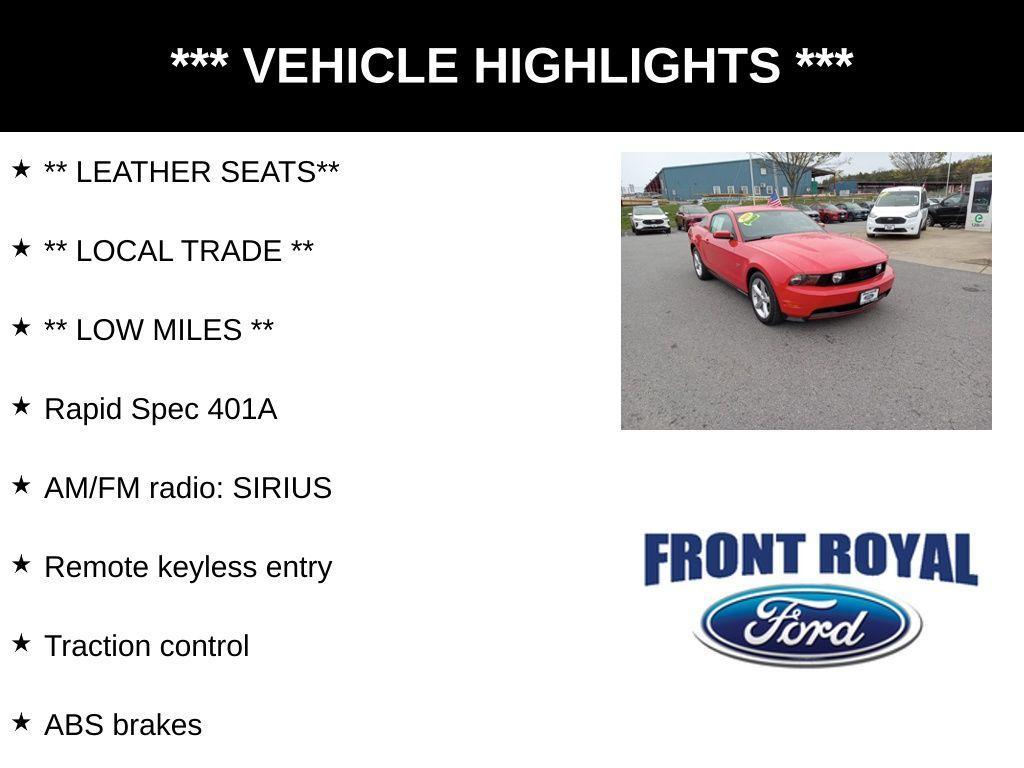 used 2010 Ford Mustang car, priced at $18,673