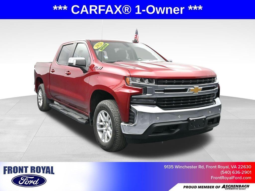 used 2021 Chevrolet Silverado 1500 car, priced at $38,973