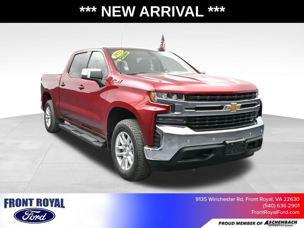 used 2021 Chevrolet Silverado 1500 car, priced at $38,973