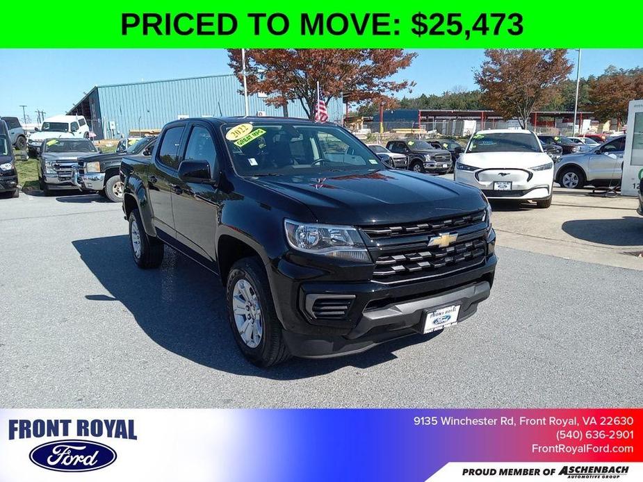 used 2022 Chevrolet Colorado car, priced at $25,473