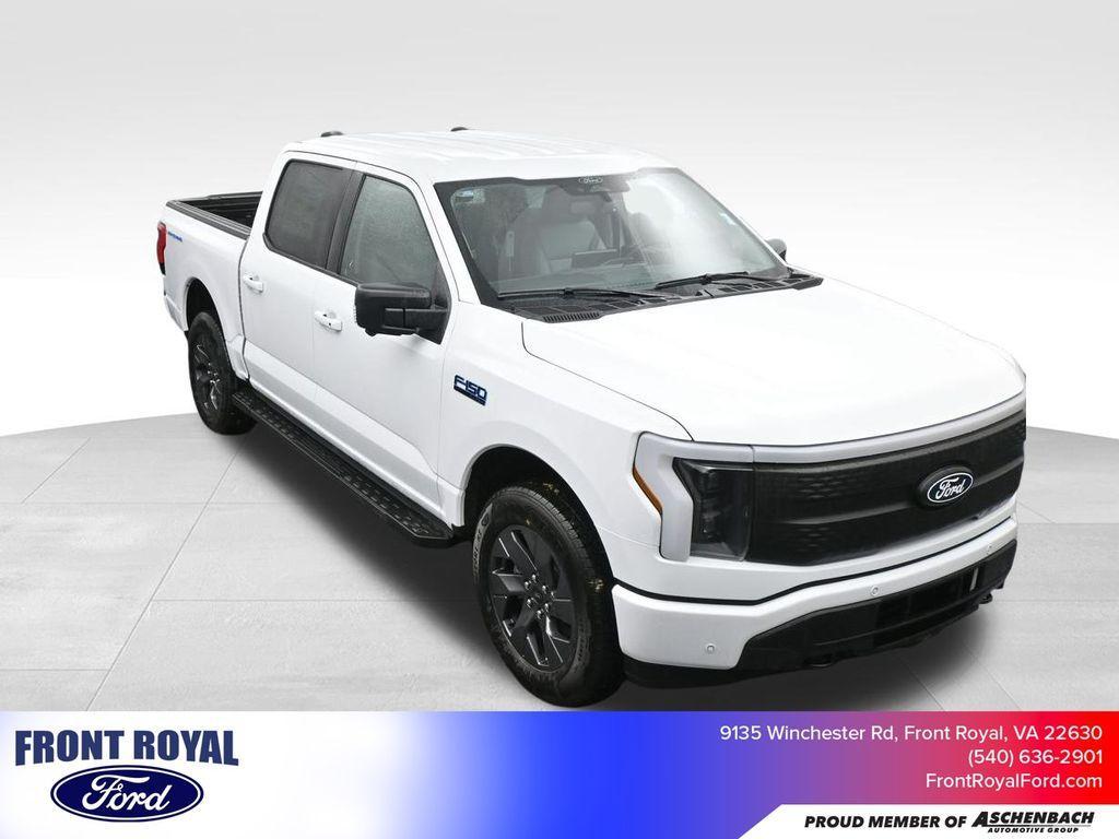 new 2025 Ford F-150 Lightning car, priced at $65,700